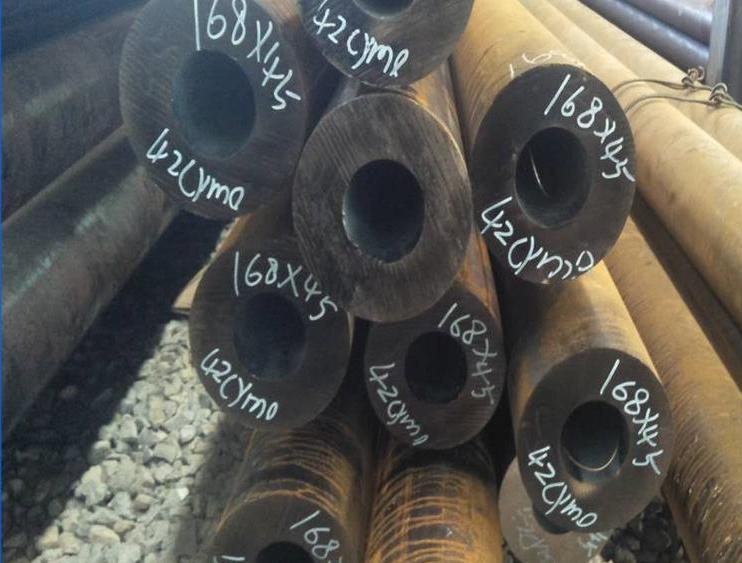 开平42CrMo钢管淬火_高硬度耐磨合金管加工